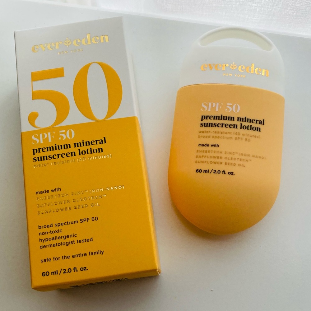 EVER EDEN SPF50 Premium Mineral Sunscreen Evereden Non-Nano Mineral Sunscreen